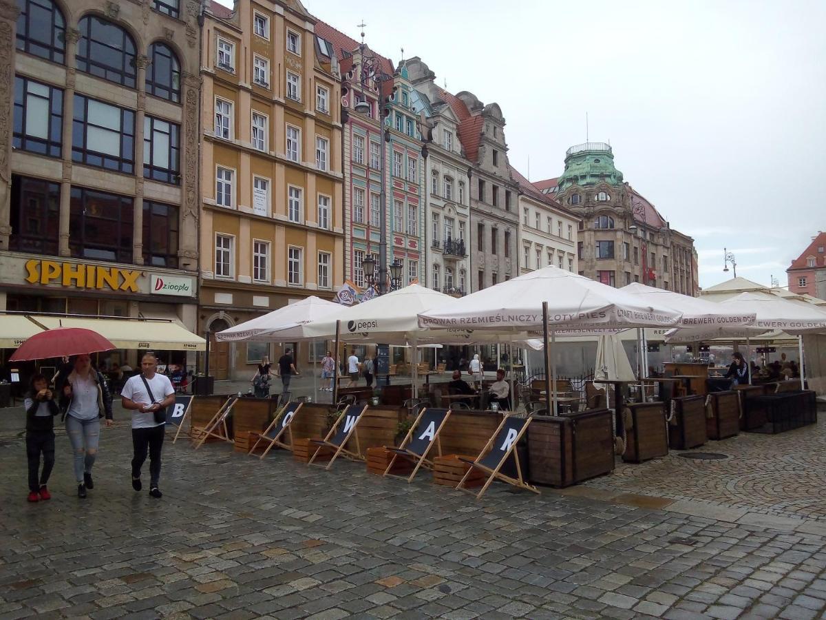 Rynek - Apartament Rodzinny Na Wroclawskim Rynku! Im Dluzej Tym Taniej! 外观 照片